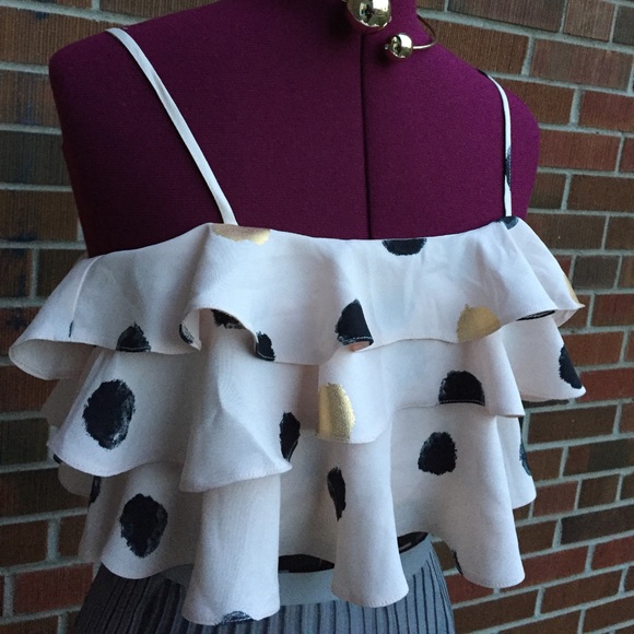 Polka dot crop top - Picture 9 of 9